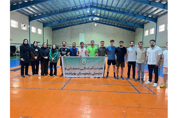 مسابقه کتل‌بل در بویراحمد برگزار شد