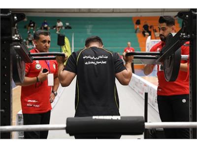 گزارش تصویری نخستین دوره مسابقات قهرمانی کشور کار با دستگاه و ابزار آمادگی جسمانی در بخش آقایان